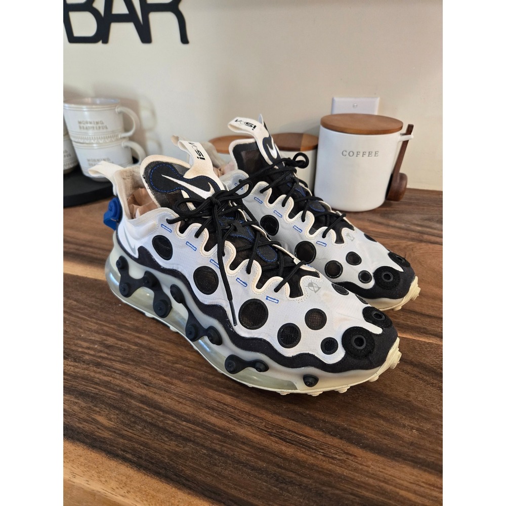 Nike ISPA Air Max 720 White Black Royal Blue CD2182-100 Mens Size 12